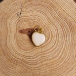 Bezel Heart Pendant