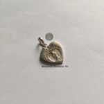 DIY - Foot Print Heart Pendant